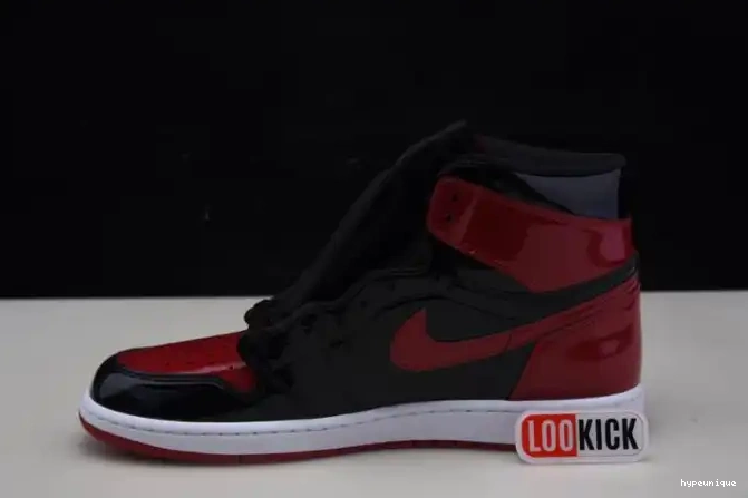 HYPE High 1 Bred Patent Jordan 555088-063 Air OG 0607